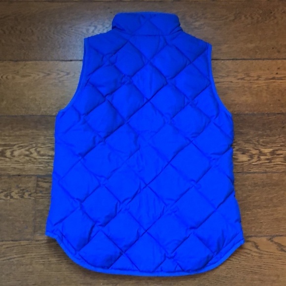 Quilted Blue Vest - Picture 3 of 3
